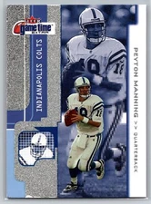 2001 Fleer Game Time #107 Peyton Manning Indianapolis Colts