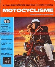 MOTOCYCLISME  3 HARLEY DAVIDSON 1200 Electra Glide NORTON DUNSTALL SUNBEAM 1969