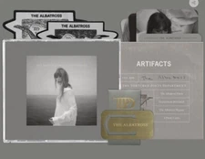 Taylor Swift The Tortured Poets Department TTPD Collector's Deluxe CD Albatross