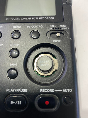 TASCAM DR-100MKII 2-Channel Portable Digital Recorder (FOR PARTS