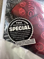 Swag Golf Collectors Club Red Skull Blade Cover New/Sealed