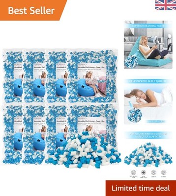 17,6 kg Kühlgel Memory Foam Sitzsackfüller für Komfort & Vielseitigkeit