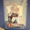 Topps 2025 Bowman University Chrome Fernando Mendoza Teal Lava Refractor