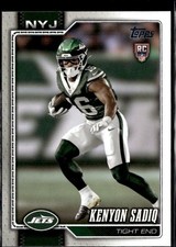 2026 Topps Flagship Football Base Rookie #338 Kenyon Sadiq RC