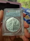 2021 $1 Type 2 American Silver Eagle PCGS MS70 Blue Label