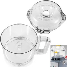 For Robot Coupe R2, 106458S Cutter Bowl Lid  112203 3 Quart Clear Cutter Bowl