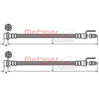 2X Metzger BremsschlÄUche Vorne Beidseitig Passend FÜR Ford Tourneo Transit