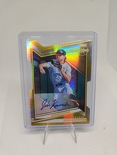 2022 Panini Elite Extra Edition Josh Kasevich Gold Aspirations Die-cut Auto /24