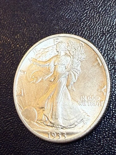 Photo of a 1933-S Walking Liberty Half Dollar from an eBay listing that sold on Jul 22, 2026