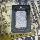 ROYAL MINT LOKI 1oz SILVER BAR MINTED BULLION BAR UK