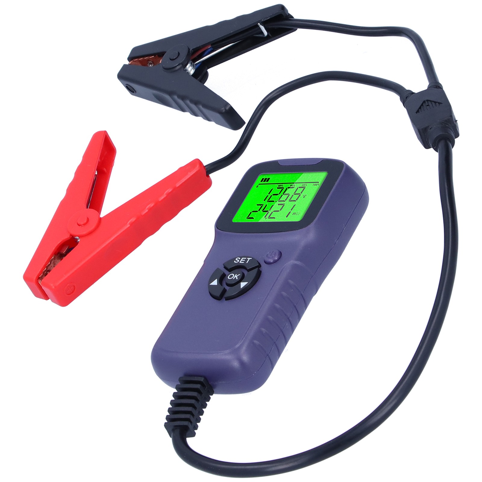 ✿ A300 Digital Car Battery Tester LCD Battery Test Analyzer Auto Test Diagnostic