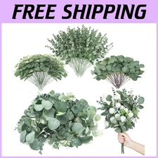 Artificial Silver Dollar Eucalyptus Picks - 270 Ct