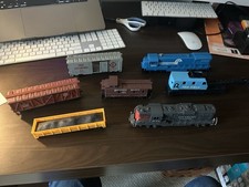 Lot of Model Trains And Cars, Engines And More