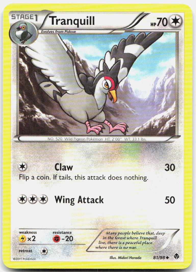 Tranquill Uncommon Emerging Powers 81/98 NM