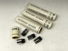 nos AUTOPOINT Mechanical Pencil ERASERS ~ 4ea...