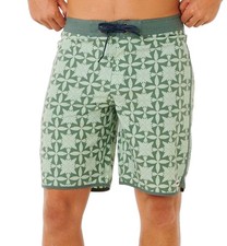 Rip Curl Mirage Pacific Rinse Gem Men's 20" Boardshorts - Mid Fit, Moss - New