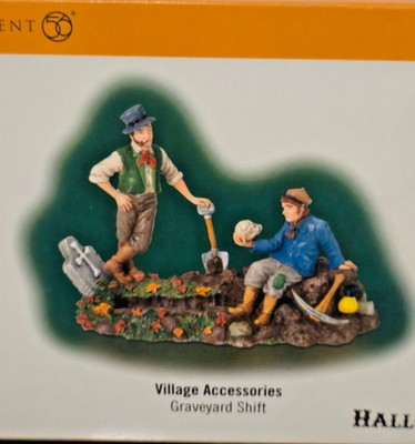 Department 56 Graveyard Shift Figurine Halloween Series Village Accessories