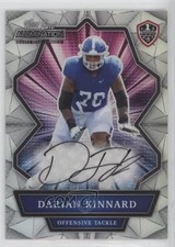 2021 Wild Card Alumination NIL Collegiate Edition Silver Darian Kinnard Auto 4r2