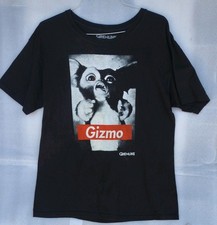 Vintage Gremlins Gizmo Black Pre-owned T-shirt Size L Made In Mexico 1990s