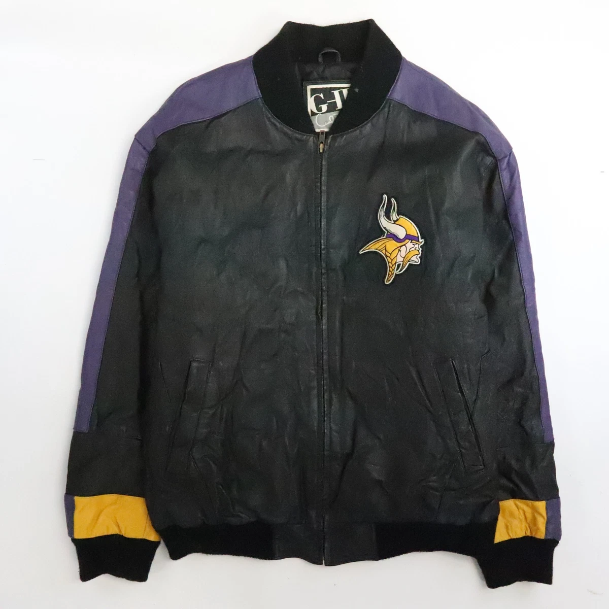 NFL Minnesota Vikings レザージャケット XXL値下げ可 NFL Minnesota Vikings レザージャケット XXL値下げ可 NFL Minnesota