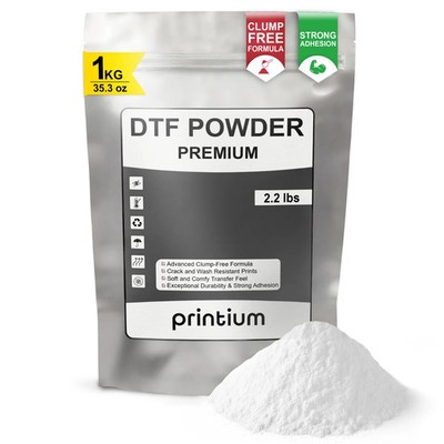 DTF Powder Premium 2.2 lbs/1KG/35.3 oz - Hot Melt Adhesive for DTF Heat Transfer
