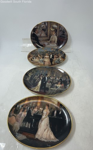 Reco Past Impressions Collection 4 verschiedene Limited Edition Teller von Alan Maley