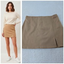 NWT Maeve By Anthropologie XL Skirt Camel Color Office Wear Minimalistic Comfy