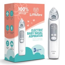 Baby Nasal Aspirator - Rechargeable Electric Nose Sucker Baby Nose Cleaner - Tod