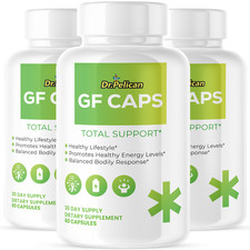 GF CAPS - Metabolism Support, Weight Management Supplement- 3 Bottles