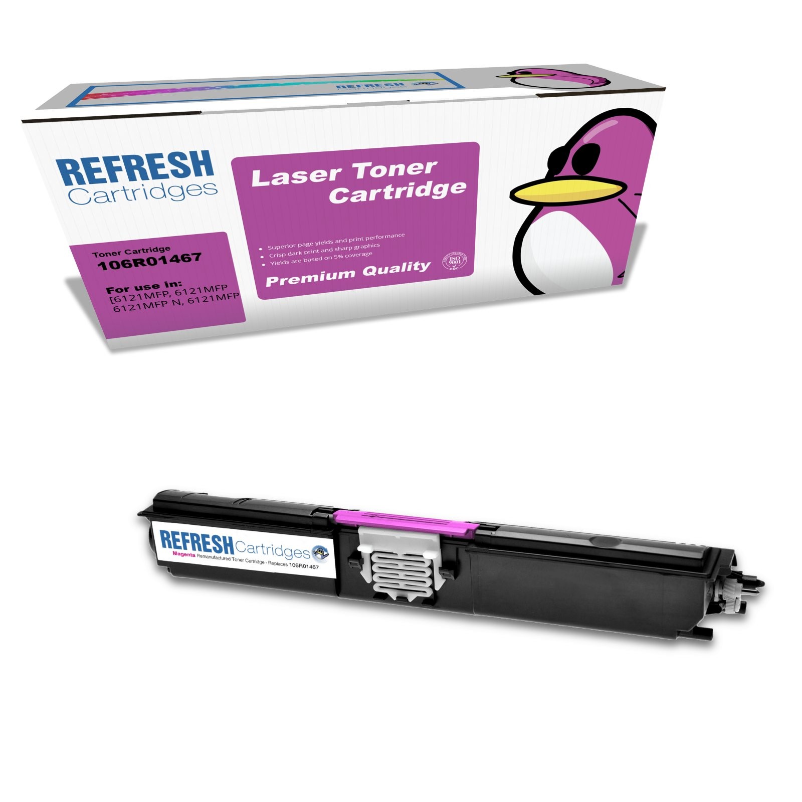 Refresh Cartridges Magenta 106R01467 Toner Compatible With Xerox Printers