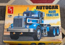 New Complete AMT 1/25 Scale Autocar A64B Semi Tractor Truck