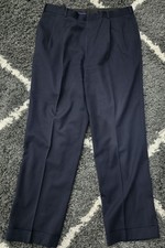 Ralph Lauren Purple Label Pants Men s Blue Size Tag-36 100 Wool Italy Made