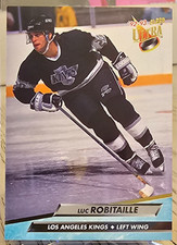 1992-93 Fleer Ultra Luc Robitaille #87 Los Angeles Kings