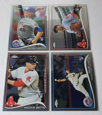 2014 Topps Chrome Update Complete Set Mookie Betts (RC), DeGrom (RC)