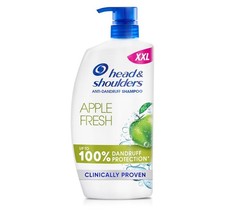 Head & Shoulders Apple Fresh Anti Dandruff Shampoo, 1000ml,Up to 100% Flake Free