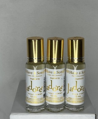 Have a Scent Perfume Oil Jadore, Set Of 3.
