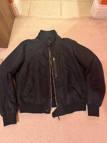 TOM FORD Black Nylon Bomber Jacket Men's IT 50 - product listing photo