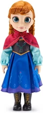 Official Anna Once upon a Story Doll - 16 Inch Disney Princess Toys Featuring Re