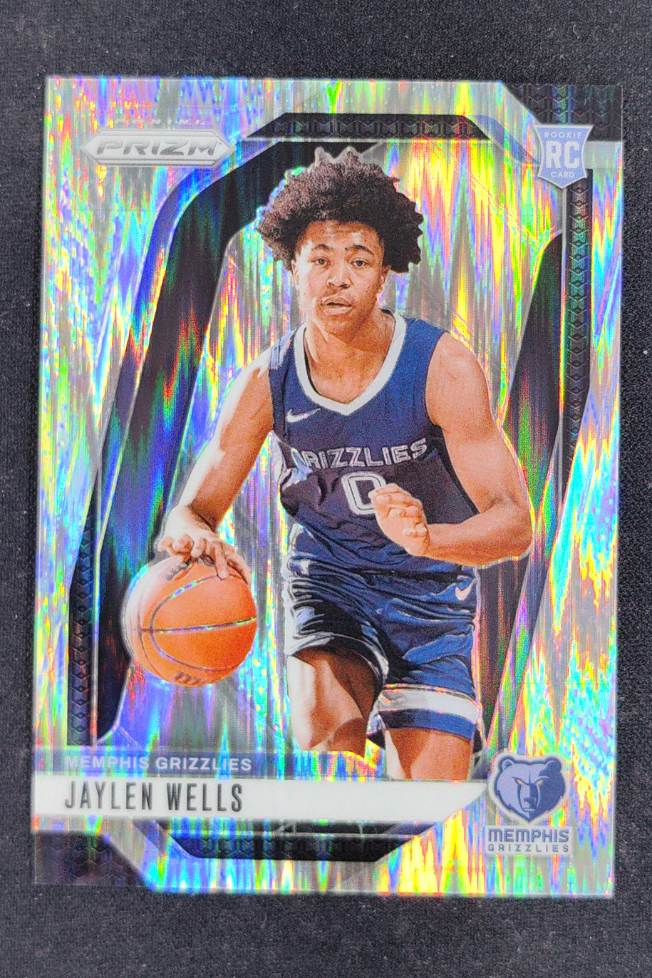 2024-25 Panini Prizm Jaylen Wells Prizms Skewed Rookie RC /249 #239 Grizzlies
