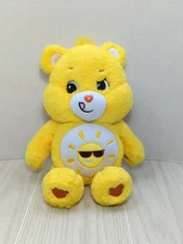 Care Bears Funshine teddy bear 13" 2020 Basic Fun yellow sunshine