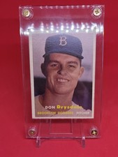 1957 Topps Set-Break #18 Don Drysdale RC NR-COMO NUEVO-como nuevo $ Belleza icónica vintage🔥