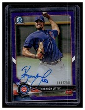 Little, Brendon - 2018 Bowman Chrome Prospect - Autograph - 244/250