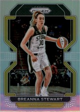 2022 Panini Prizm WNBA Prizms Silver #81 Breanna Stewart - BSK