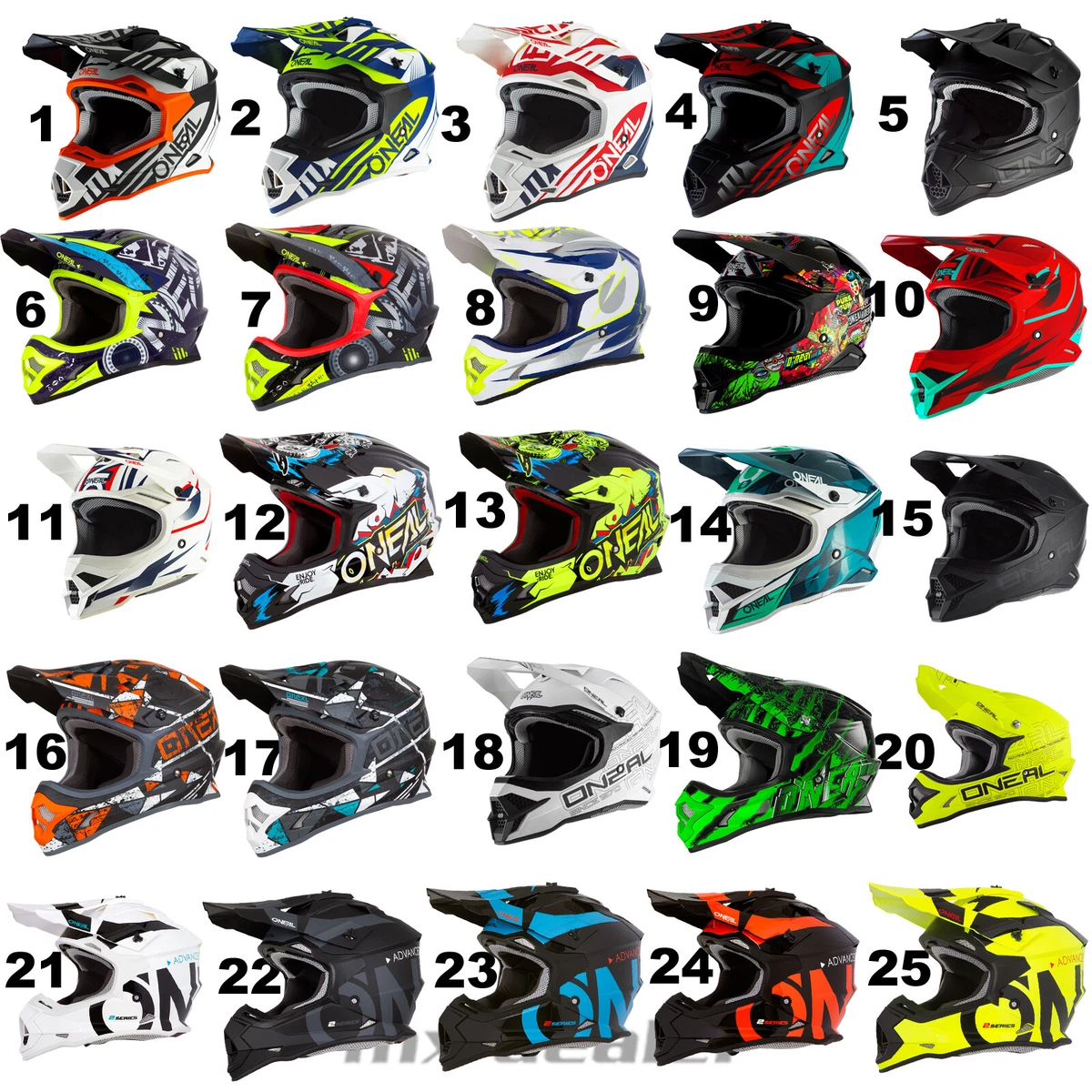 Casco 2series 3series MX Crosshelm Motocross Cross Enduro Spyde 2.0 | eBay