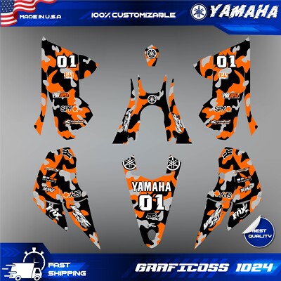 Graphics Kit for YAMAHA YFZ 450R 2014-2025 Fits Yamaha YFZ450R 2015 2017-2024