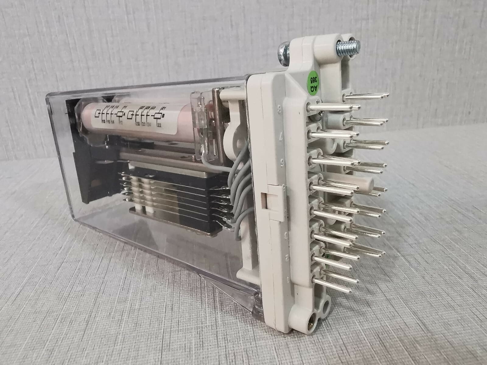 ABB RXSF 1 RK 271 018-AS / 1730 5 0619 AUXILIARY RELAY - Without Box, Case Only