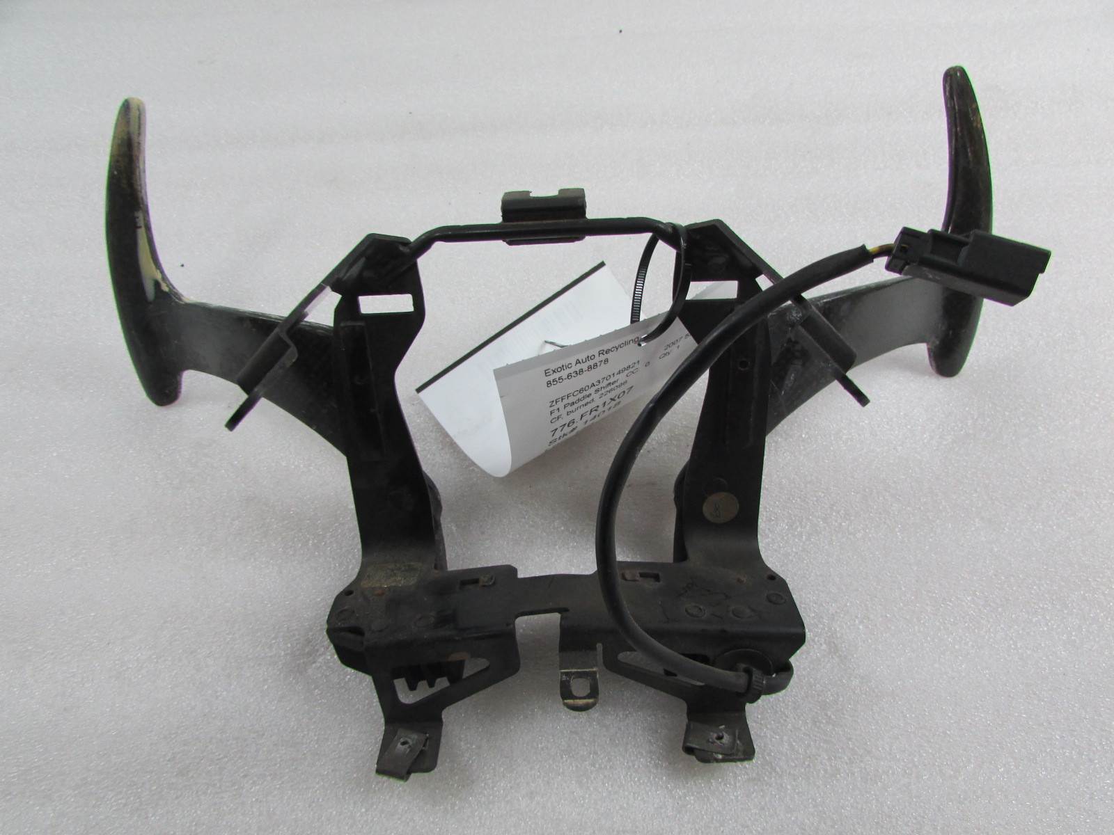 Ferrari 599 GTB, F1 Paddle Shifter, Carbon Fiber, Used, P/N 226096