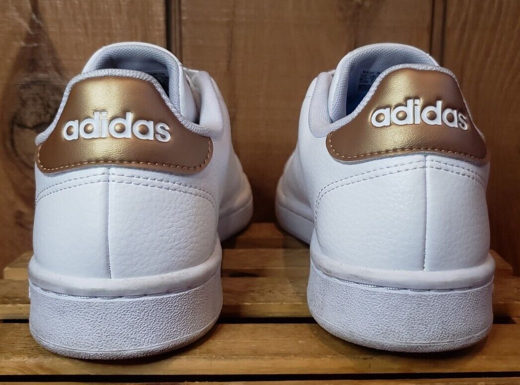 Adidas Originals Advantage Leather Shoes White/Br… - image 4