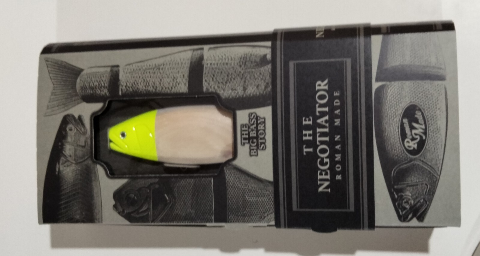 LIMITED Roman Made Negotiator from Japan Glide wood swimbait rare lure NIP HTF 6 - Image 10