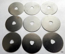 9 Pack Prym Standard Rotary Cutter Spare Blades 45mm